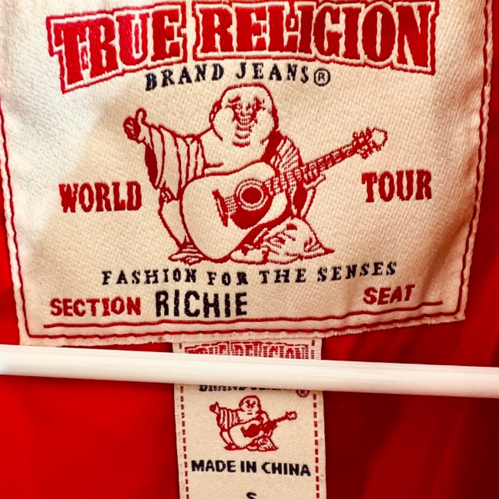 True Religion Varsity Jacket-  Women's Small - Picture 5 of 9